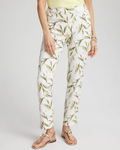 Chico's Brigitte™ Slub Slim Ankle Pants