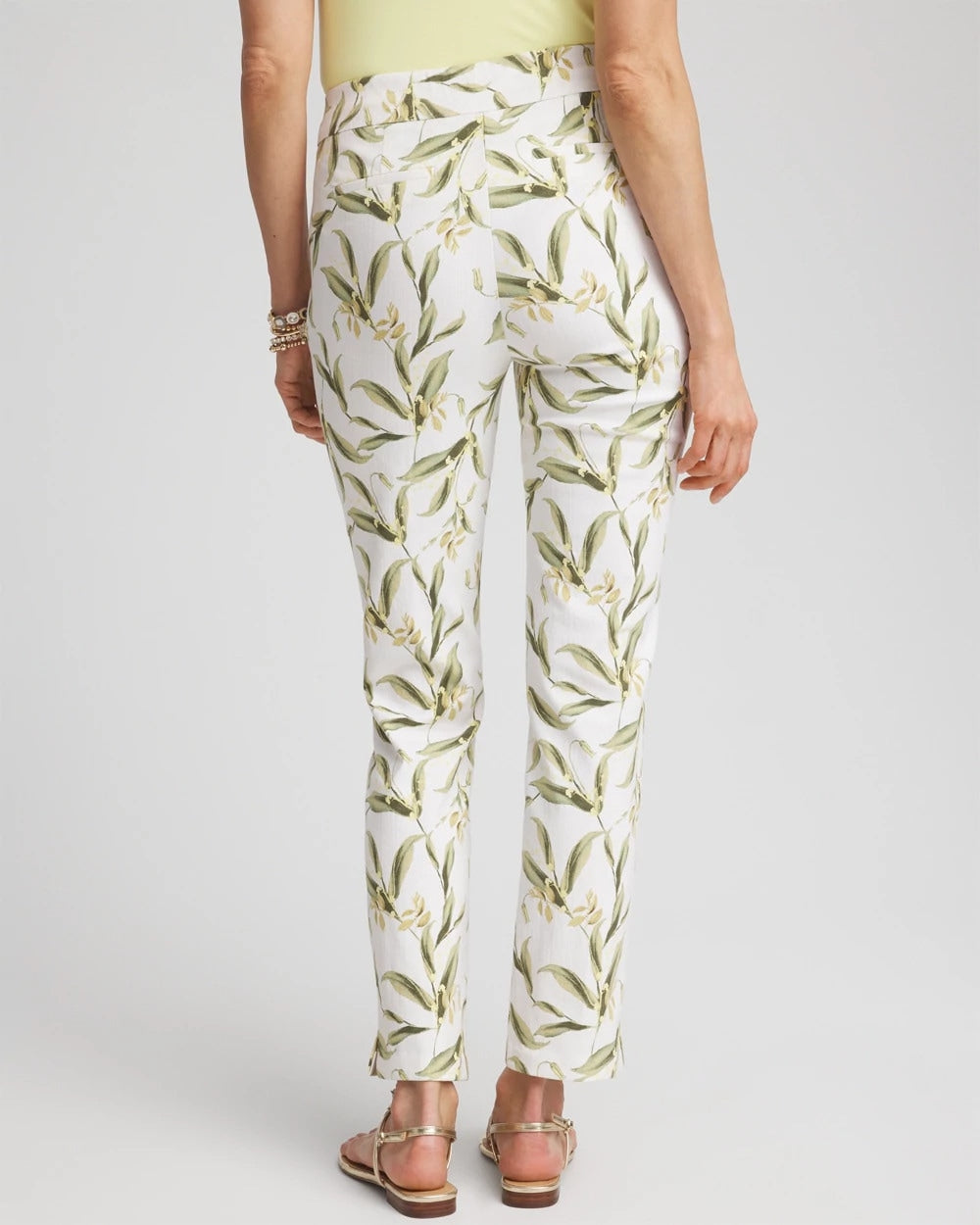 Chico's Brigitte™ Slub Slim Ankle Pants