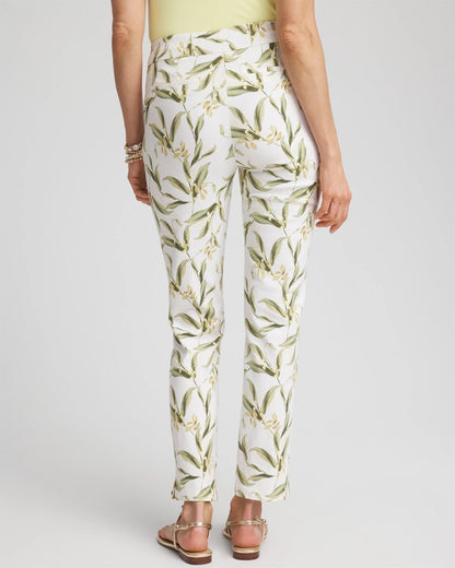 Chico's Brigitte™ Slub Slim Ankle Pants