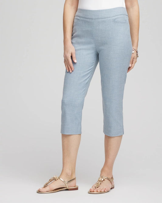 Chico's Brigitte™ Cross Dye Capri Pants