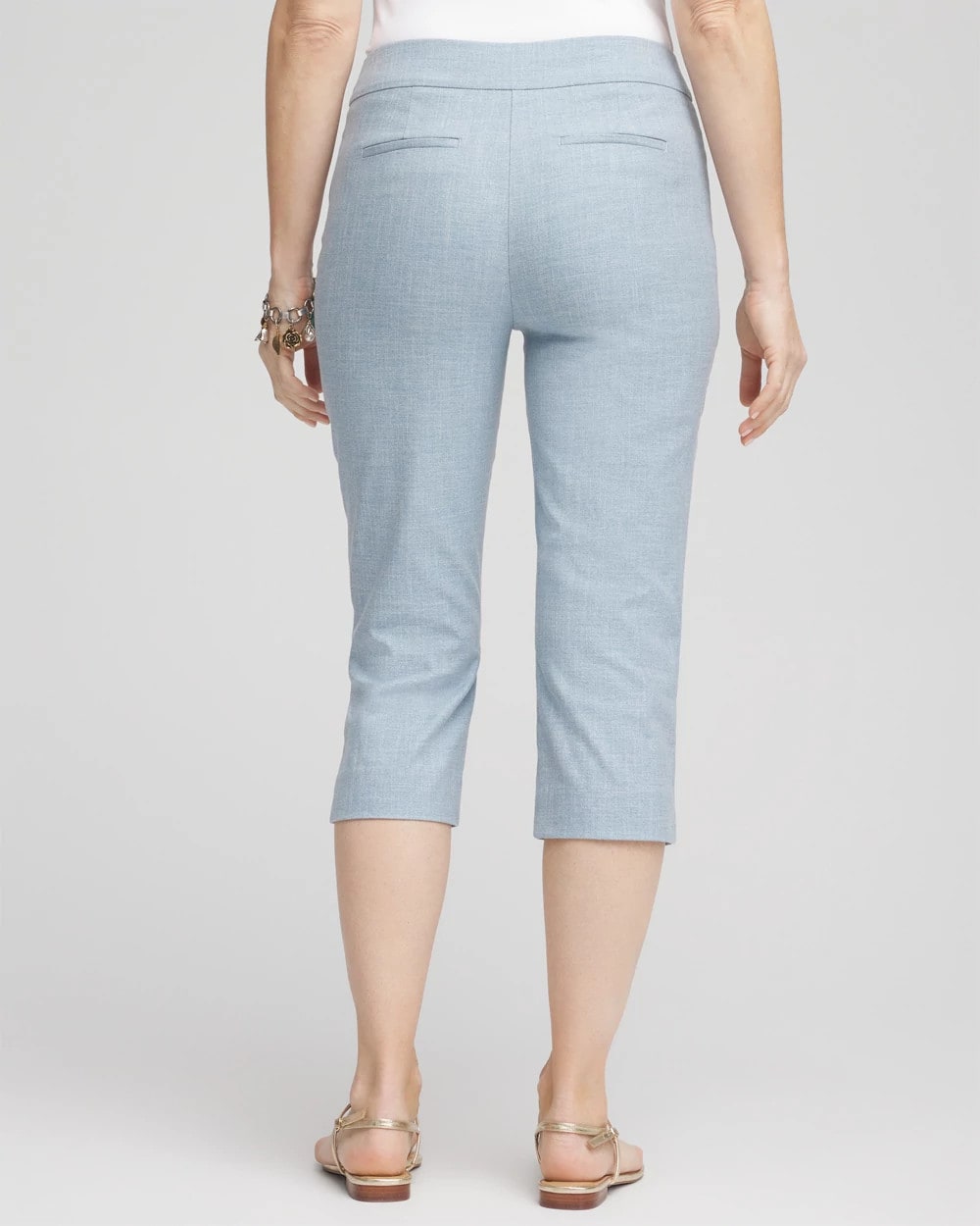 Chico's Brigitte™ Cross Dye Capri Pants