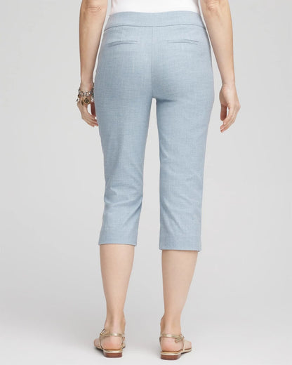 Chico's Brigitte™ Cross Dye Capri Pants