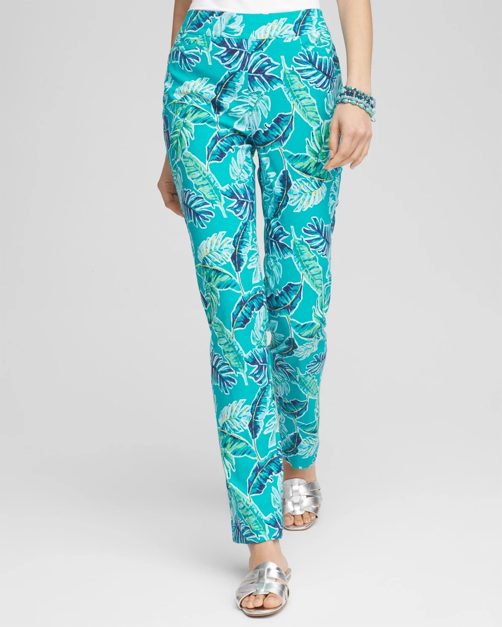 Chico's Brigitte™ Tropical  Slim Leg Pants