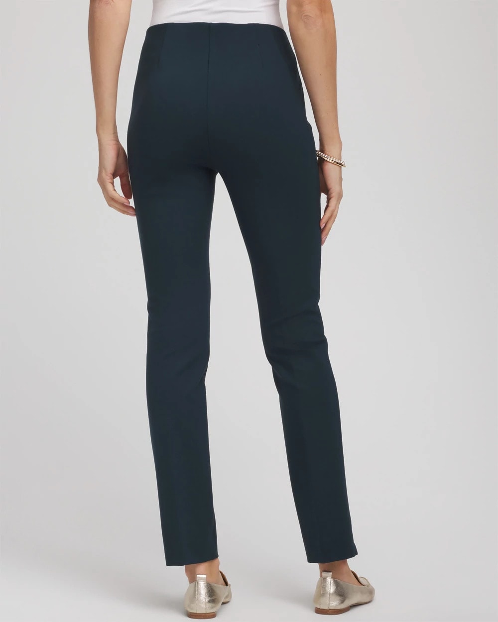 Chico's Juliet Slim Trim Detail Ankle Pants