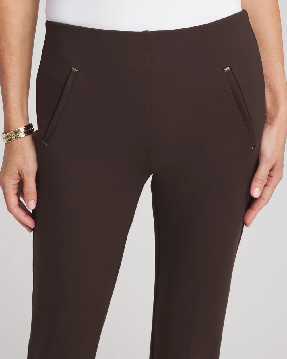 Chico's Juliet Slim Trim Detail Ankle Pants
