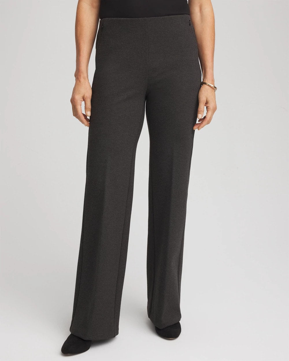Chico's Juliet Wide Full-Length Ponte Pants