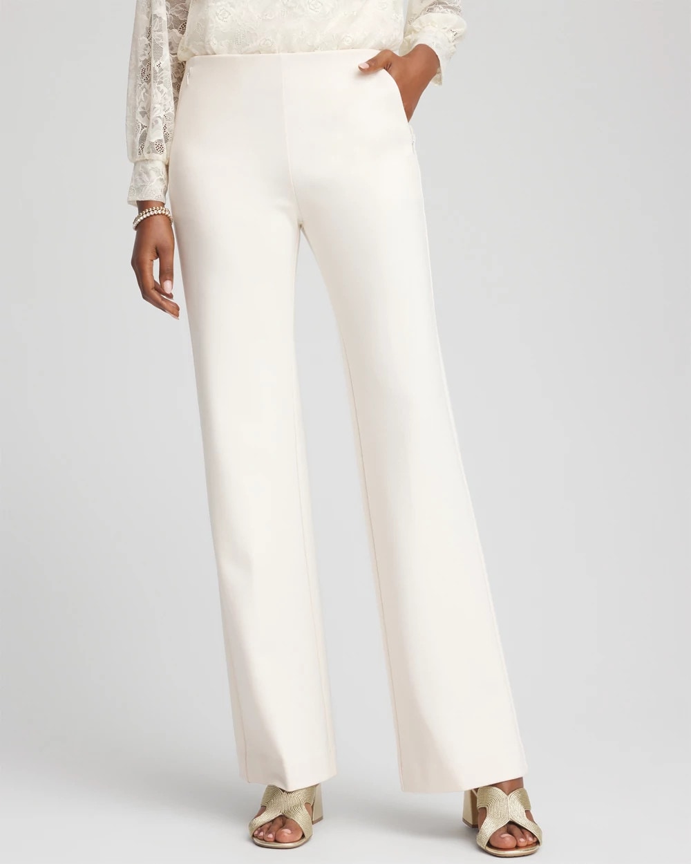 Chico's Juliet Wide Full Length Pant