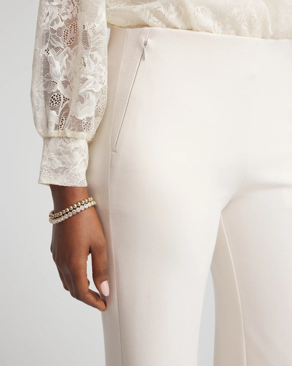 Chico's Juliet Wide Full Length Pant