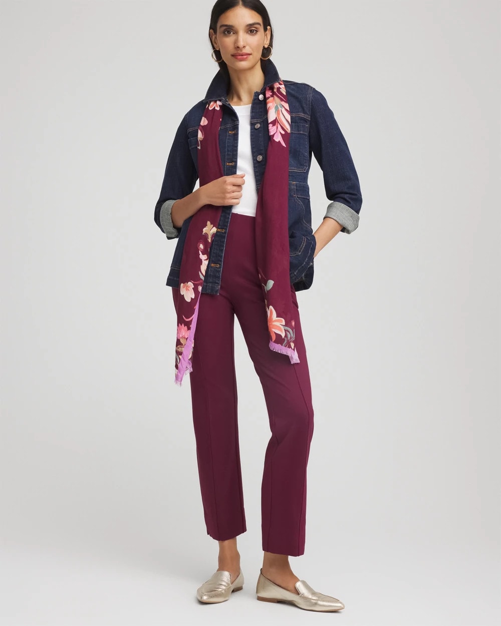 Chico's Juliet Straight Ankle Pants
