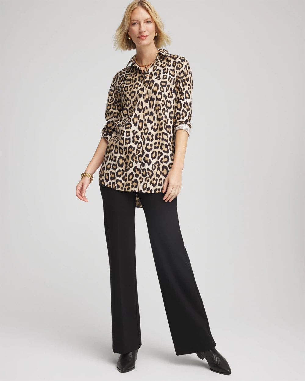 Chico's Juliet Wide Full Length Pant