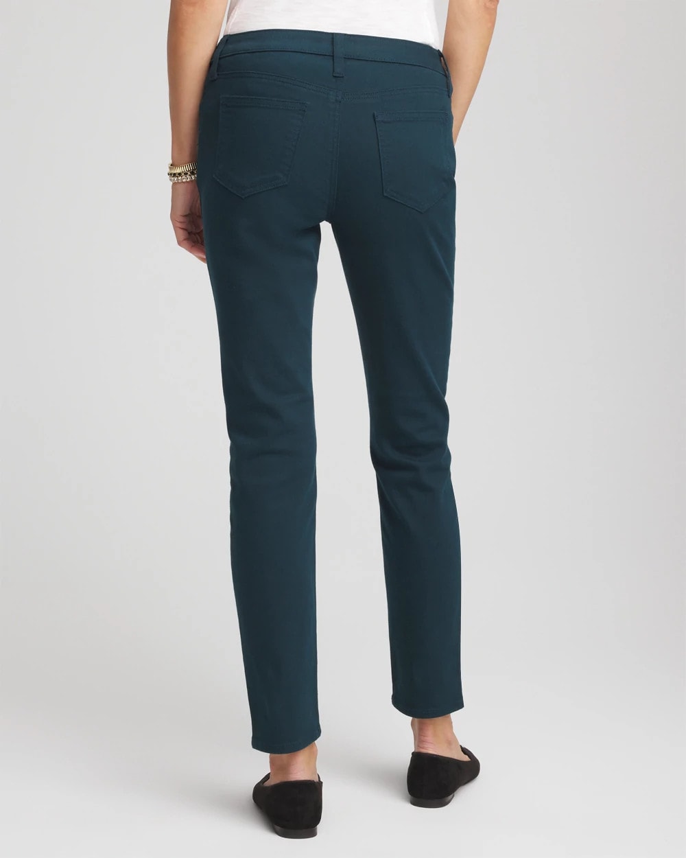 Chico's Girlfriend Slim Ankle Jeans