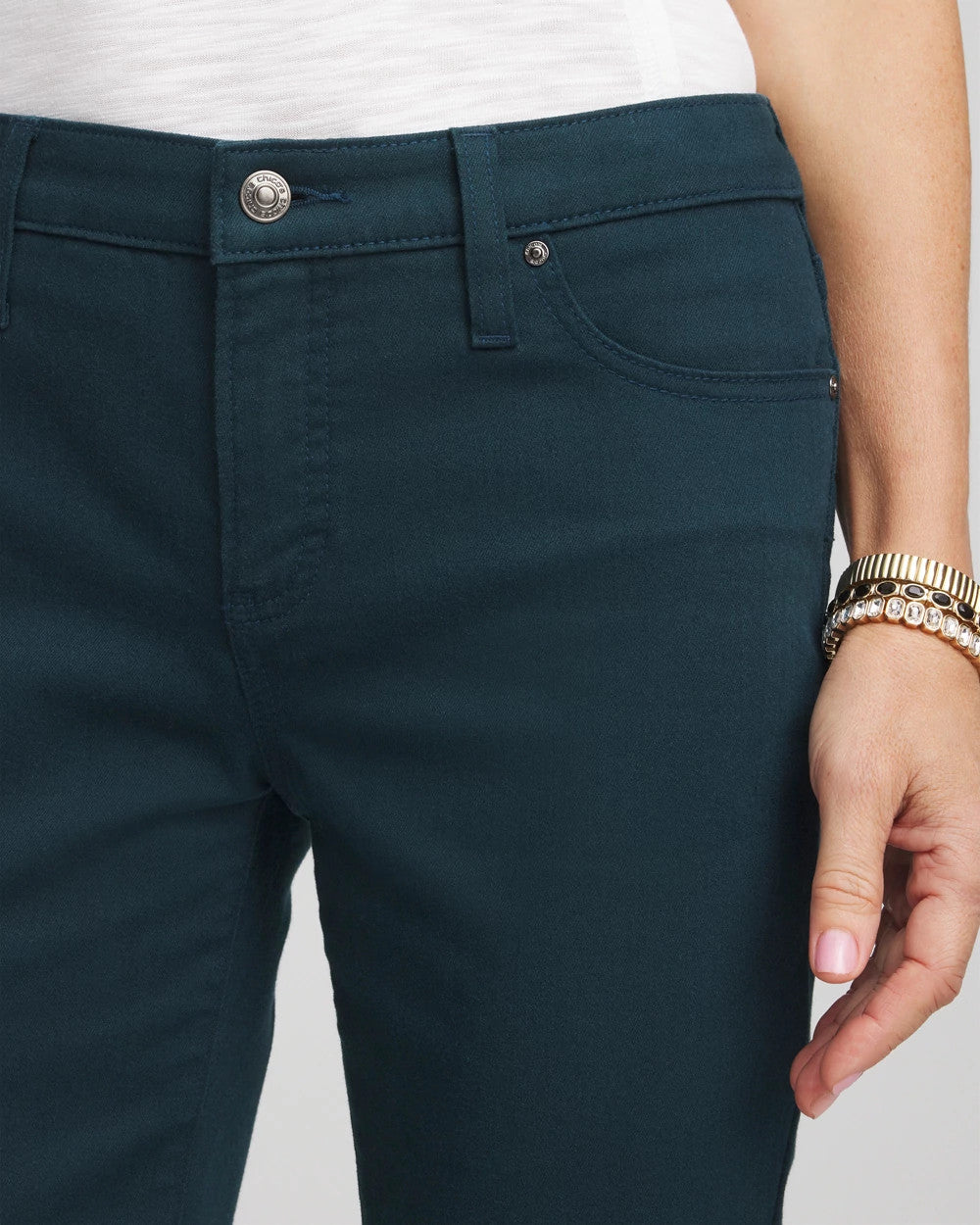 Chico's Girlfriend Slim Ankle Jeans