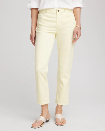 Chico's Girlfriend Cropped Jeans
