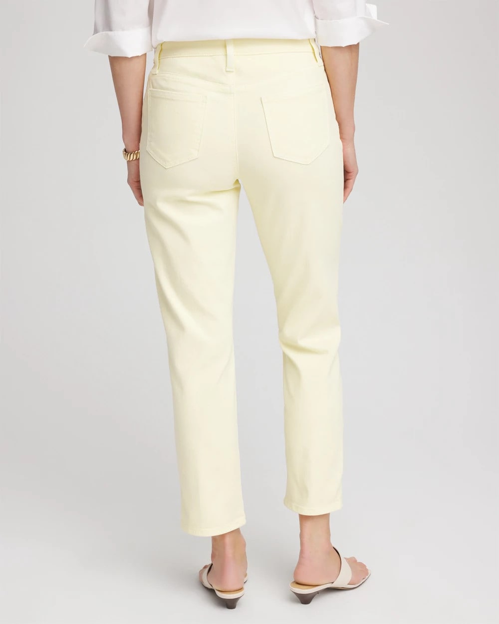 Chico's Girlfriend Cropped Jeans