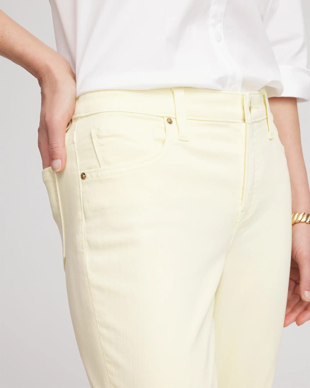 Chico's Girlfriend Cropped Jeans