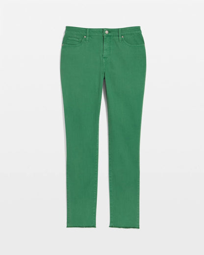 Chico's Girlfriend Fray Hem Ankle Jeans