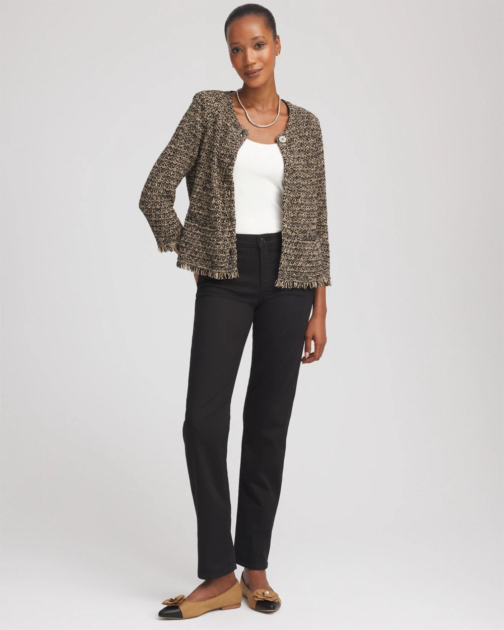 Chico's Girlfriend Slim Full-Length Jeans
