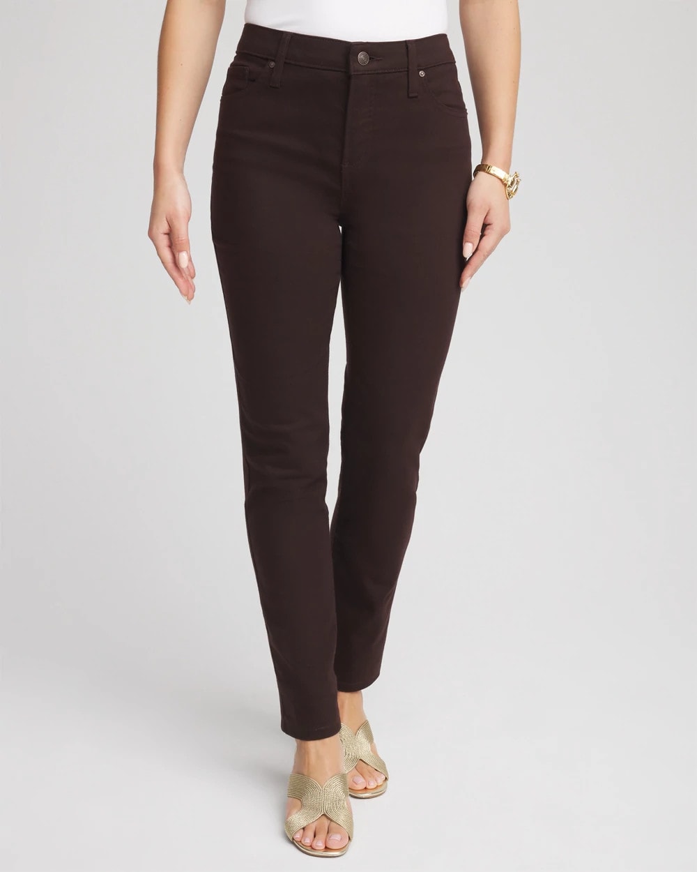 Chico's Girlfriend Slim Ankle Jeans