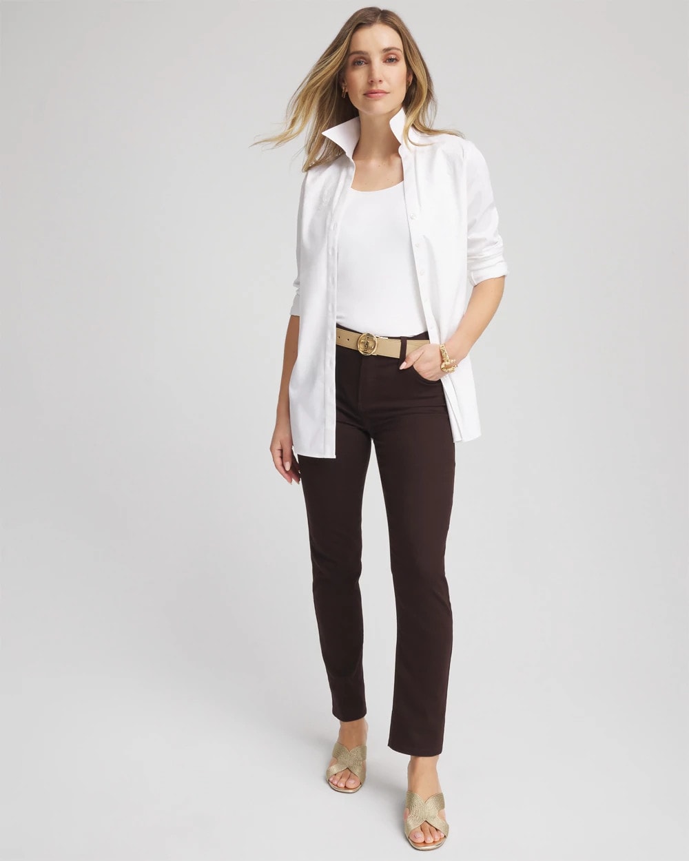 Chico's Girlfriend Slim Ankle Jeans