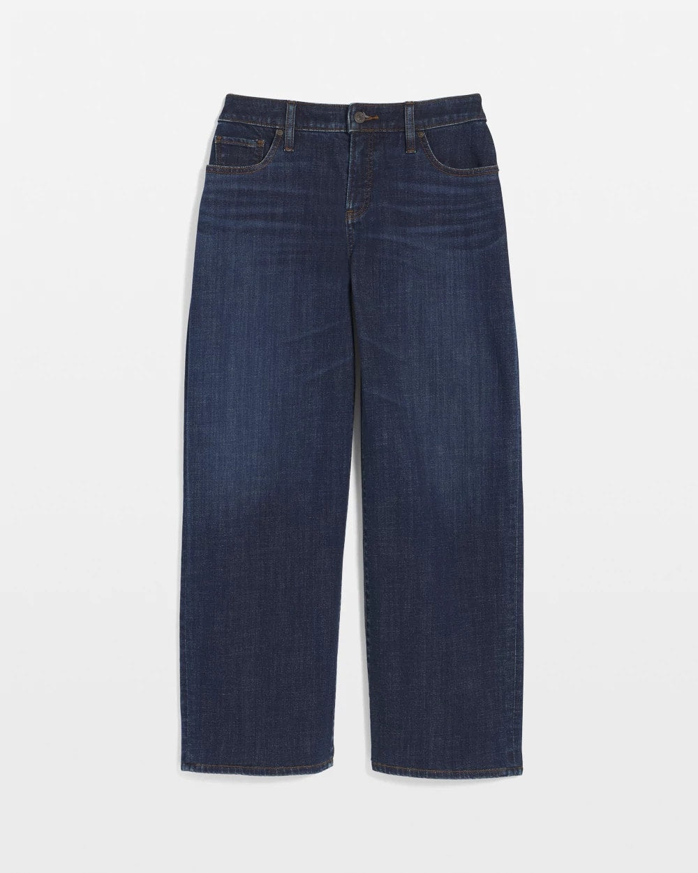 Chico's Girlfriend Cropped Wide-Leg Jean
