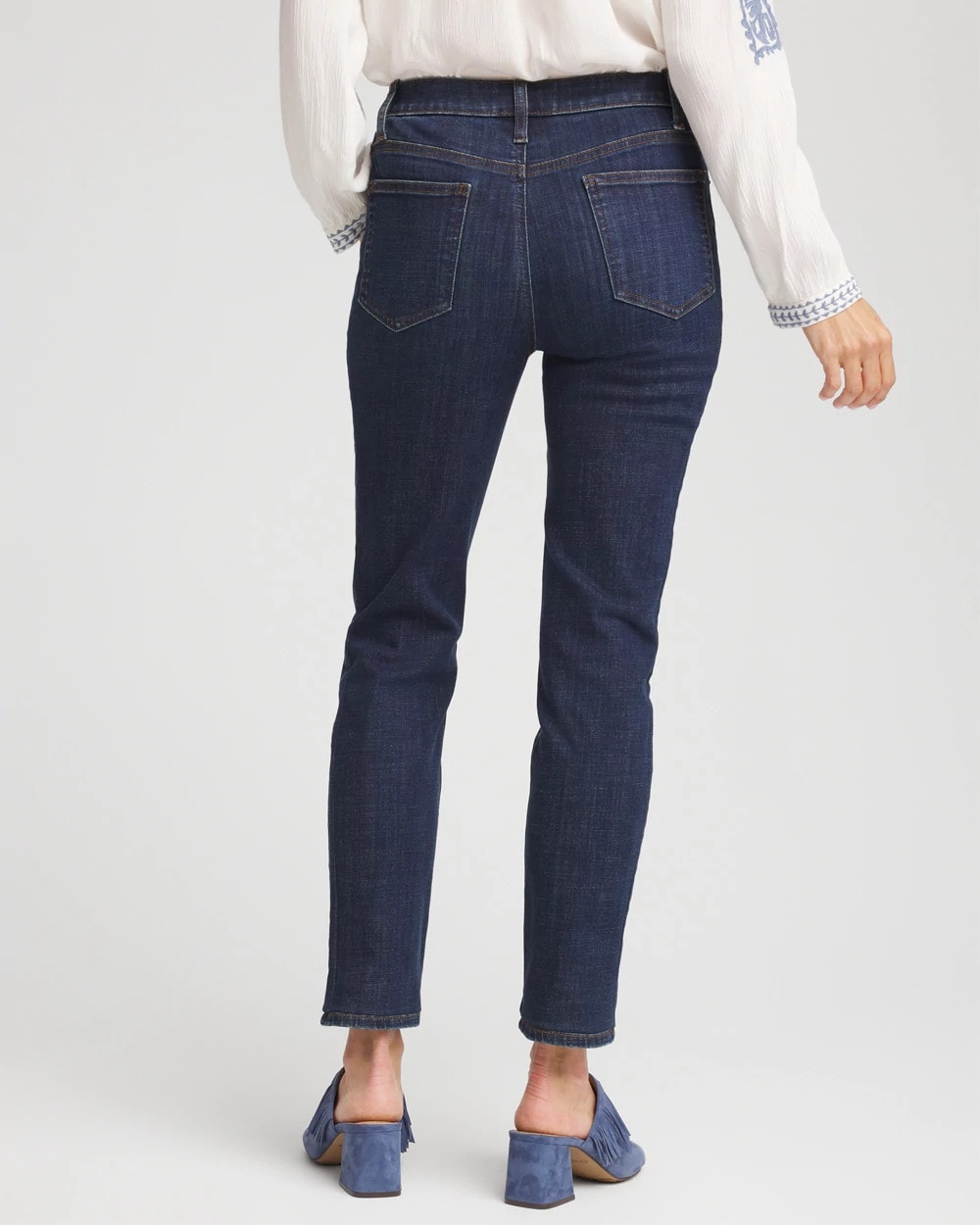 Chico's Girlfriend Slim Ankle Jeans