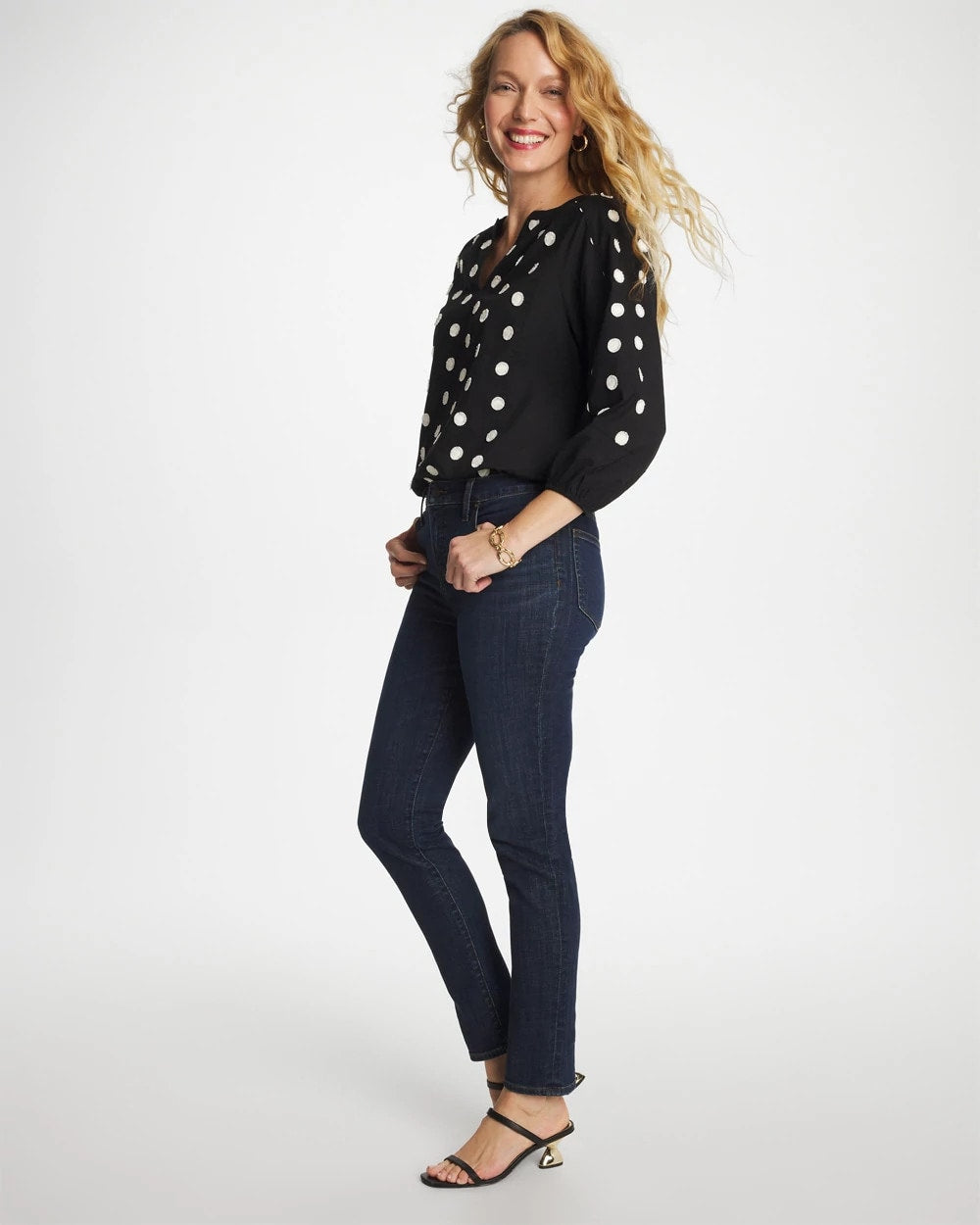 Chico's Girlfriend Slim Ankle Jeans