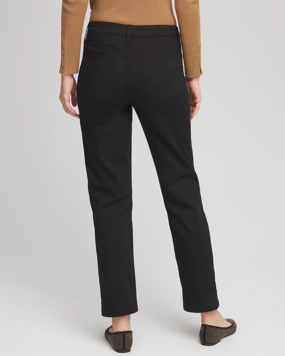 Chico's Girlfriend Straight Ankle Jeans