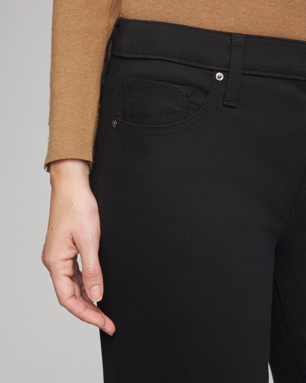 Chico's Girlfriend Straight Ankle Jeans