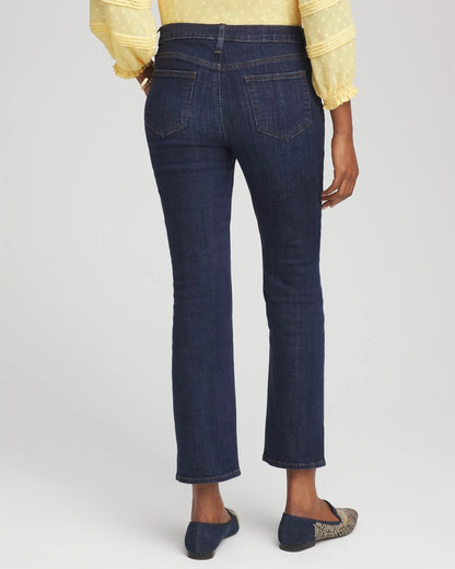 Chico's Girlfriend Cropped Flared Jeans