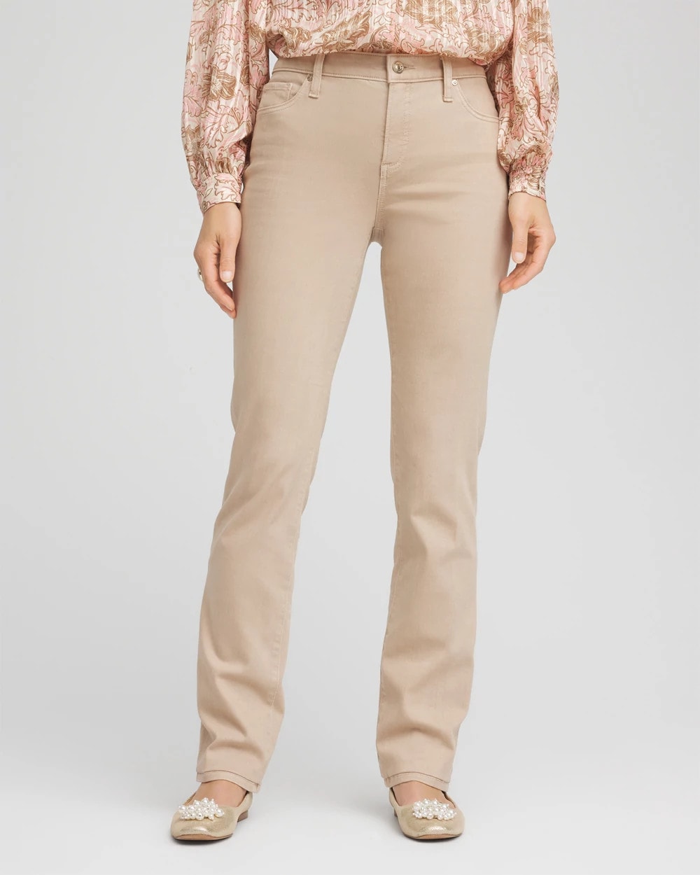 Chico's Girlfriend Slim Full-Length Jeans