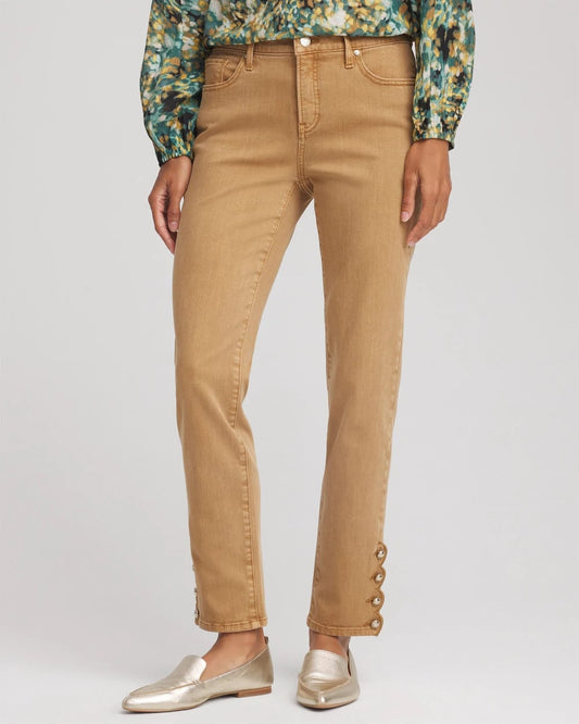 Chico's Girlfriend Slim Ankle Jeans