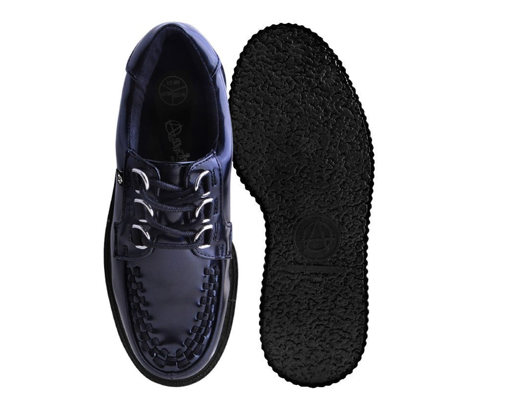 T.U.K. Shoes T2321 Black Oil Haze Anarchic Creeper