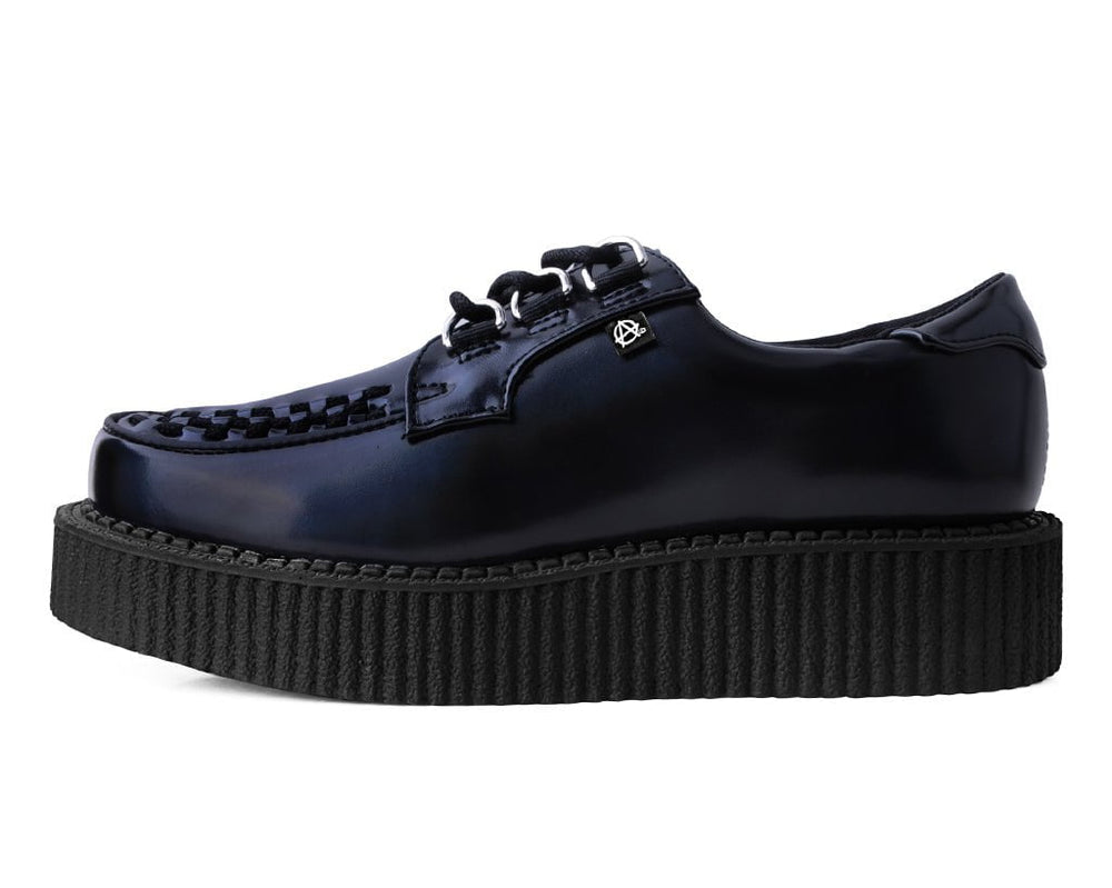 T.U.K. Shoes T2321 Black Oil Haze Anarchic Creeper