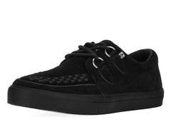 T.U.K. Shoes A9178 Black Suede D-Ring Sneaker