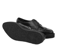 T.U.K. Shoes A8520 Pointed Buckle Creepers