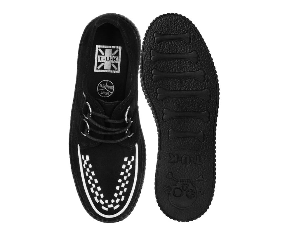 T.U.K. Shoes V8366 Two Tone Suede Viva Mondo Creepers