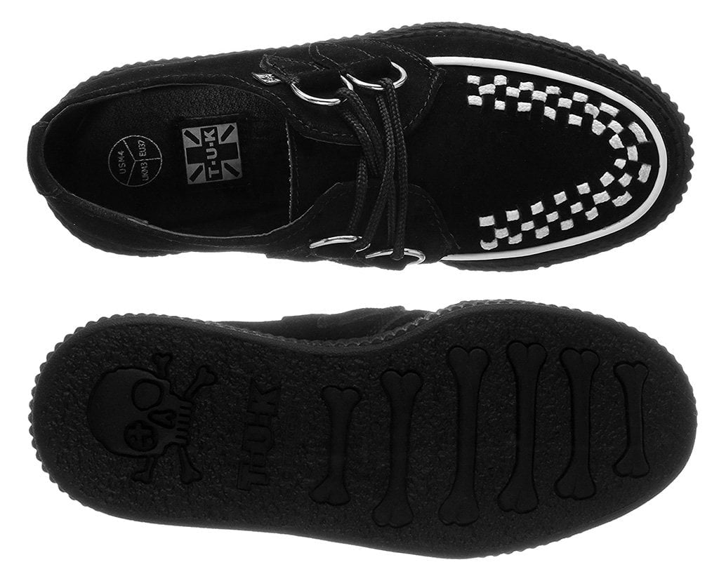 T.U.K. Shoes V8366 Two Tone Suede Viva Mondo Creepers