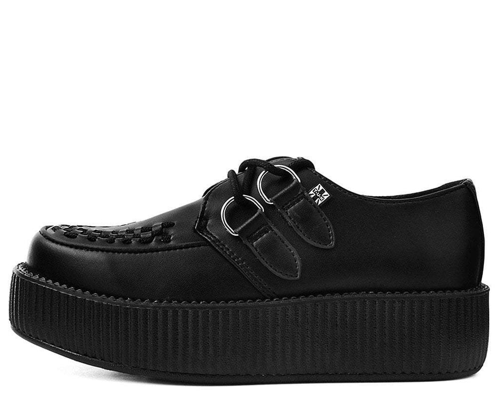 T.U.K. Shoes V9493 Black TUKskin™ Viva Mondo Creeper
