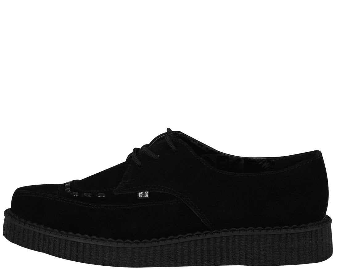 T.U.K. Shoes A8138 Suede Pointed Creepers