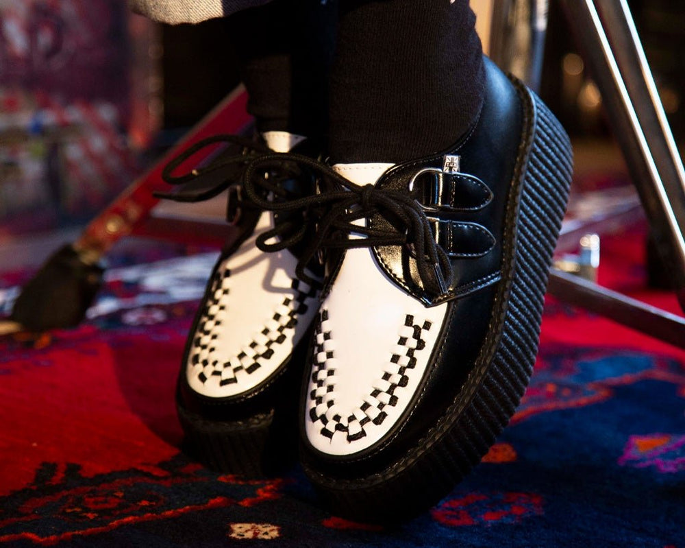 T.U.K. Shoes V6804 Classic Two-Tone Viva Mondo Creepers