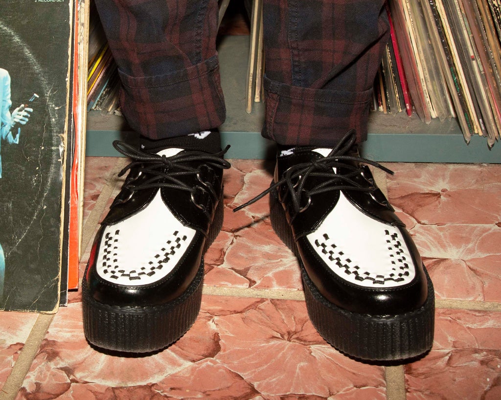 T.U.K. Shoes V6804 Classic Two-Tone Viva Mondo Creepers