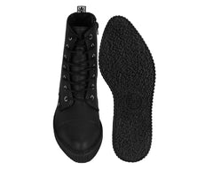 T.U.K. Shoes A9636 Black TUKskin™ Pointed Lace Up Boot