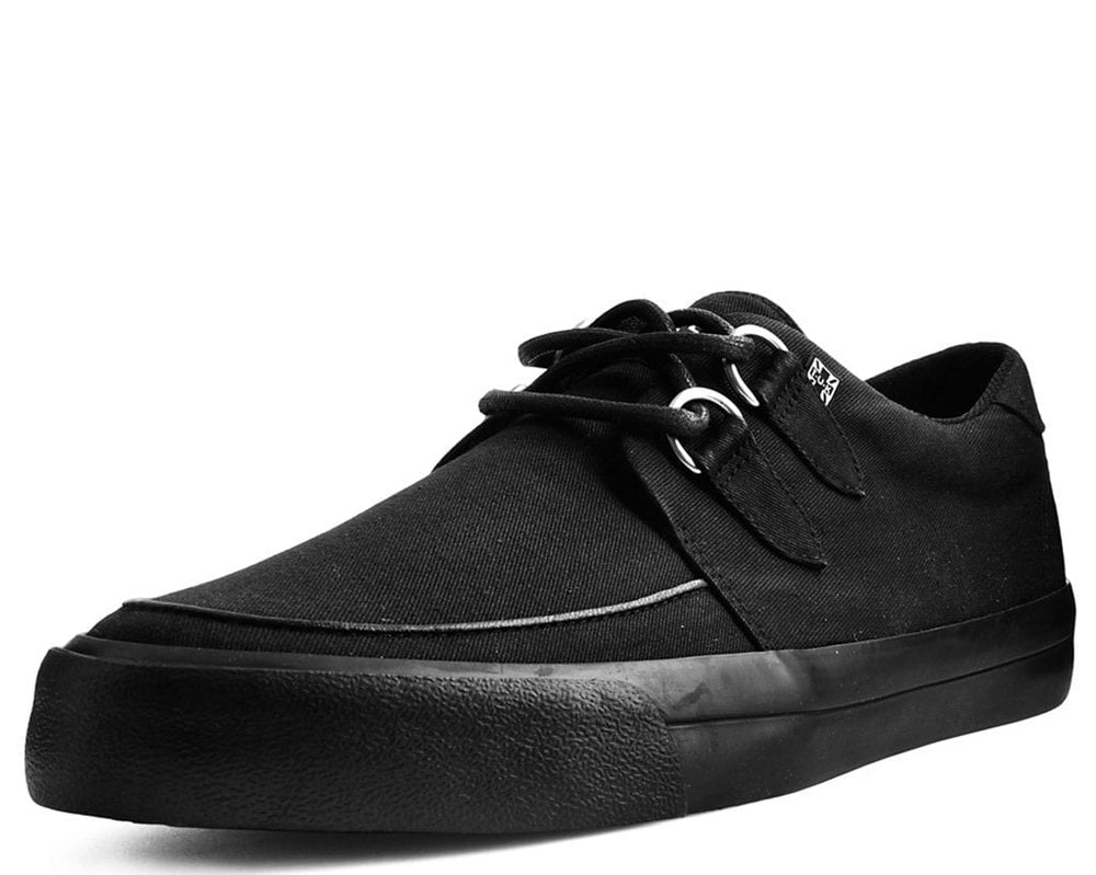T.U.K. Shoes A9486 Black Basic Twill D-Ring Sneaker