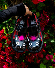 T.U.K. Shoes Tartan Punk Rock Kitty Mary Jane