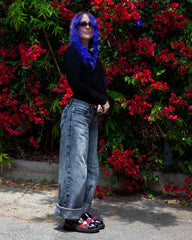 T.U.K. Shoes Tartan Punk Rock Kitty Mary Jane