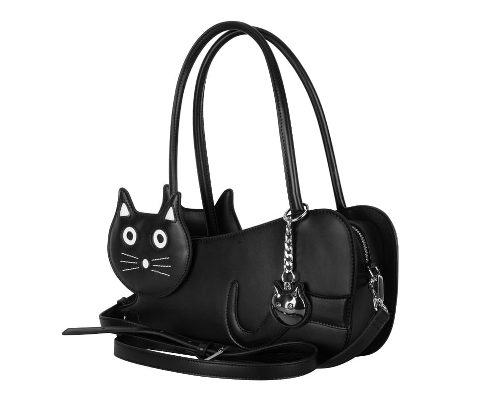 T.U.K. Shoes Black TUKSkin Kitty Handbag