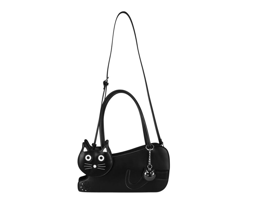 T.U.K. Shoes Black TUKSkin Kitty Handbag