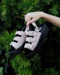T.U.K. Shoes Misty Rose 3 - Buckle Mondo Sandal