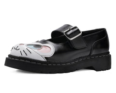 T.U.K. Shoes T2362 Black Mouse Mary Jane