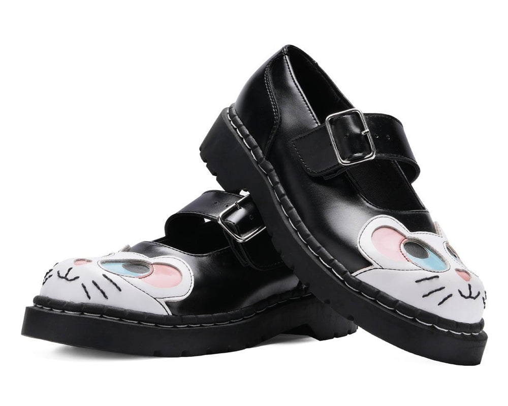 T.U.K. Shoes T2362 Black Mouse Mary Jane